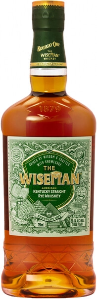 Виски Kentucky Owl, The Wiseman Straight Rye, 0.7 л