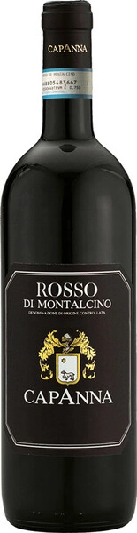 Вино Capanna, Rosso di Montalcino DOC, 2018