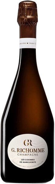 Шампанское Champagne G. Richomme, Les Courbes de Marguerite Blanc de Blancs Brut