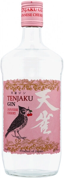 TENJAKU Gin Japanese Cherry 37,5% 0,7л
ТЕНЖАКУ Джин Джапаниз Черри 0,7л