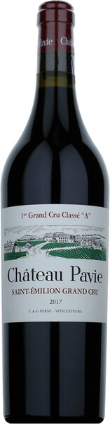 Вино Chateau Pavie, Saint Emilion AOC 1-er Grand Cru Classe, 2017