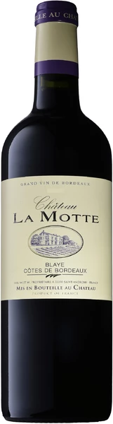 Вино Chateau La Motte, Blaye Cotes de Bordeaux AOC, 2018