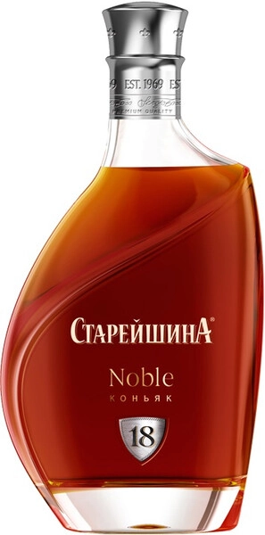 Коньяк Старейшина Нобл 18-летний, 0.5 л