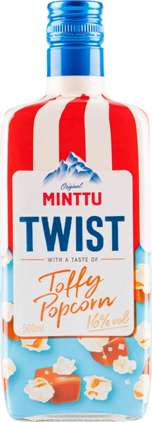 Ликер Minttu Twist, Toffy Popcorn, 0.5 л