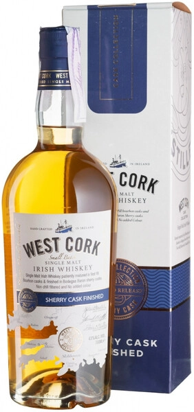 Виски West Cork Small Batch Sherry Cask, gift box, 0.7 л