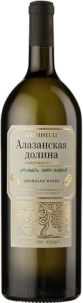 Вино Georgian Wine House, Gremiseuli Alazani Valley White, 1.5 л