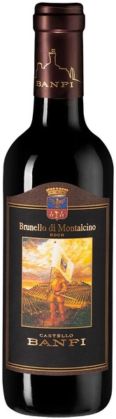 Вино Brunello di Montalcino DOCG, Banfi, 2016, 375 мл