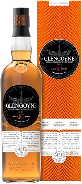Виски Glengoyne 10 Years Old, gift box, 0.7 л