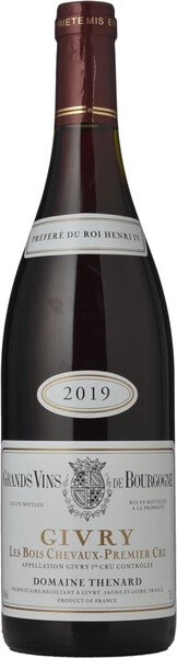 Вино Domaine Thenard, Givry Premier Cru Les Bois Chevaux AOC, 2019, 1.5 л