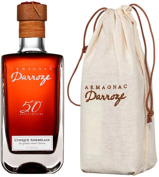 Арманьяк Darroze, L'Unique Assemblage 50-e Аnniversaire, in bag, 0.7 л