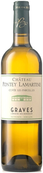 Вино Chateau Pontey Lamartine, Cuvee les Parcelles Blanc, Graves AOC, 2018
