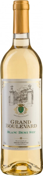 Вино Grand Boulevard Blanc Demi Sec