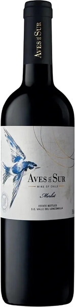 Вино Vina Carta Vieja, Aves del Sur Merlot, Valle del Loncomilla DO, 2023