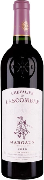 Вино "Chevalier de Lascombes", Margaux AOC, 2016