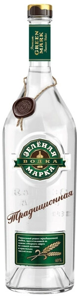 Водка Зелёная Марка Традиционная, 1 л