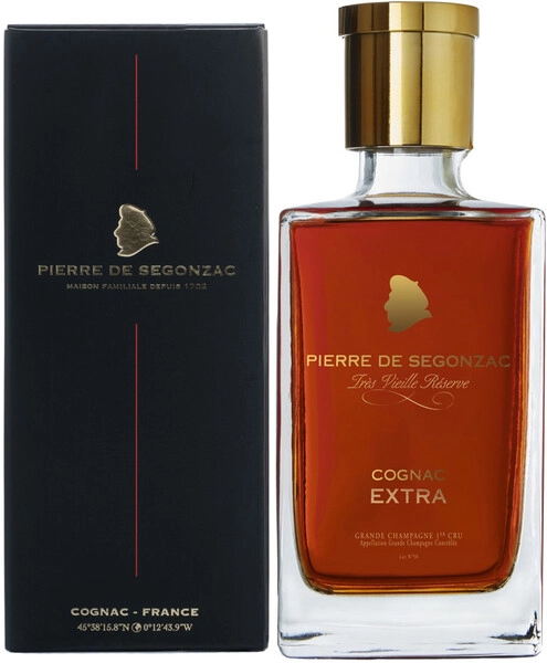 Коньяк Pierre de Segonzac, Extra Tres Vieille Reserve Grande Champagne 1er Cru, gift box, 0.7 л