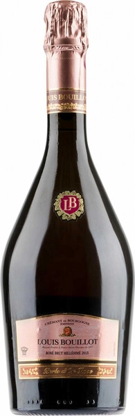 Игристое вино Louis Bouillot, Perle d'Or Rose Millesime, Cremant de Bourgogne AOC, 2015
