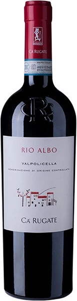 Вино Ca'Rugate, Valpolicella Rio Albo, 2018