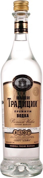 Водка Наши Традиции Премиум, 0.5 л