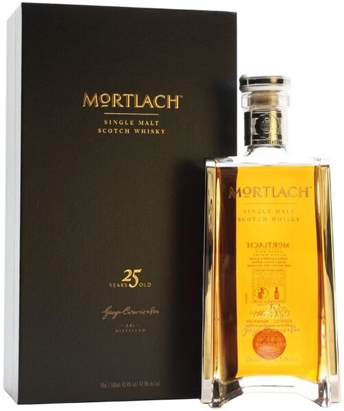 Виски Mortlach 25 Years Old, gift box, 0.5 л