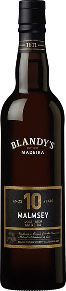 Вино Blandy's, Malmsey Rich 10 Years Old, 0.5 л
