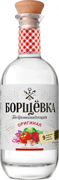 Водка Борщевка Оригинальная, 0.5 л
