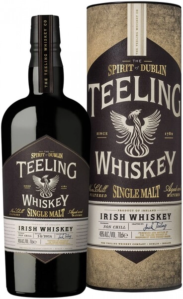 Виски Teeling, Single Malt Irish Whiskey, in tube, 0.7 л