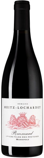 Вино Domaine Heitz-Lochardet, Pommard 1er Cru Clos des Poutures AOC, 2019