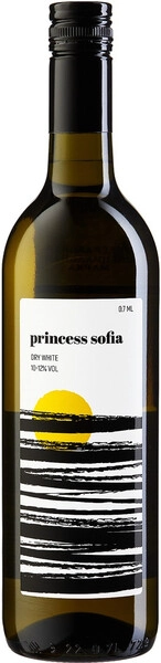 Вино Princess Sofia White Dry, 0.7 л