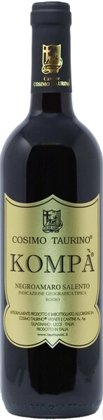 Вино Cosimo Taurino, Kompa Negroamaro, Salento IGT Rosso