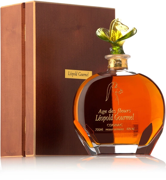 Коньяк Leopold Gourmel, Age Des Fleurs, Carafe & oak box, 0.7 л