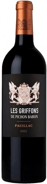 Вино Les Griffons de Pichon Baron, Pauillac AOC, 2022