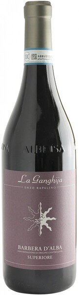 Вино La Ganghija, Barbera d'Alba Superiore DOC, 2022, 1.5 л