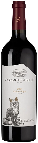 Вино "Скалистый берег" Каберне Фран, 2023
