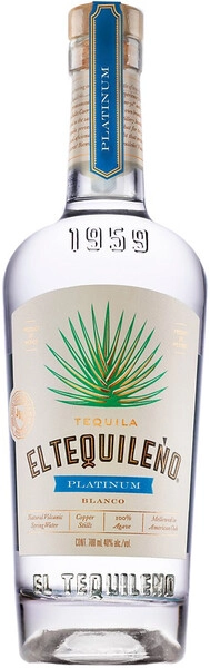 Текила El Tequileno Platinum, 0.7 л