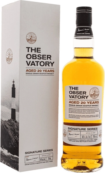 Виски The Observatory Single Grain 20 Years Old, gift box, 0.7 л