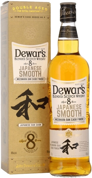 Виски Dewar's Japanese Smooth 8 Years Old, gift box, 0.7 л