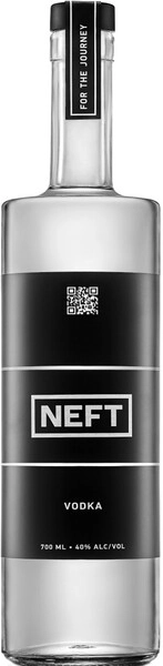 Водка Neft, black bottle, 0.7 л