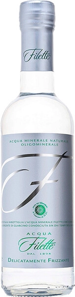 Вода Filette Lightly Sparkling, Glass, 375 мл