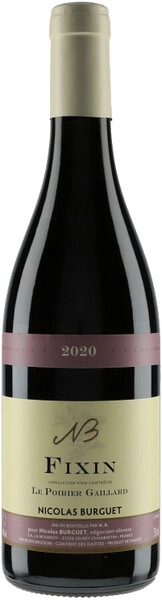 Вино Domaine Nicolas Burguet, Fixin Le Poirier Gaillard AOC, 2020