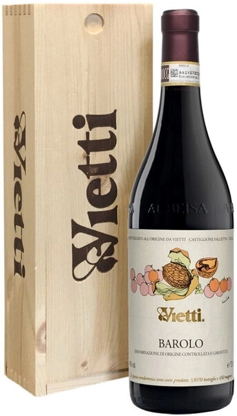 Вино Vietti, Barolo DOCG, 2021, wooden box