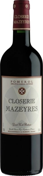 Вино Closerie Mazeyres, Pomerol AOC 2008