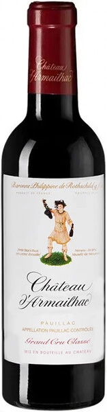 Вино Chateau d'Armailhac, Pauillac AOC 5-me Grand Cru Classe, 2017, 375 мл