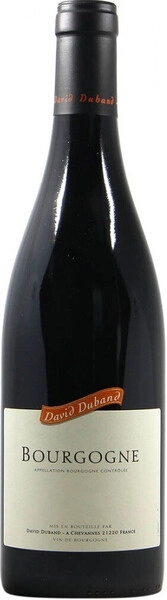 Вино David Duband, Bourgogne AOC Pinot Noir, 2020, 375 мл