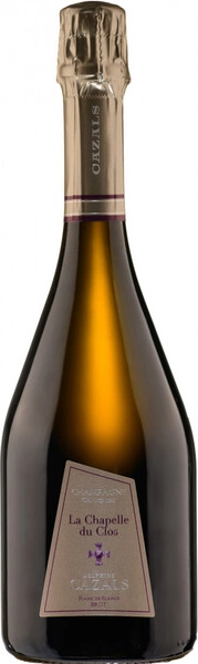 Шампанское Claude Cazals, "La Chapelle du Clos" Blanc de Blancs Grand Cru Brut, Champagne AOC, 2018