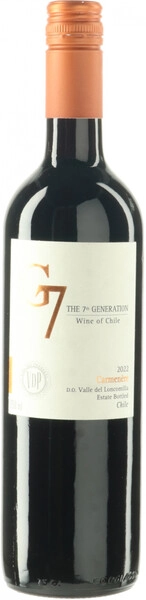 Вино Vina Carta Vieja, G7 Carmenere, Valley del Loncomilla DO, 2022