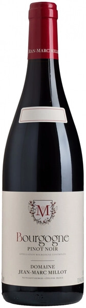 Вино Domaine Jean-Marc Millot, Bourgogne Pinot Noir AOC, 2022