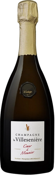 Шампанское la Villeseniere, Coeur de Meunier Extra Brut, Champagne AOC, 2019