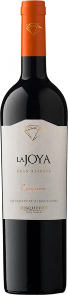Вино Bisquertt, La Joya Gran Reserva Carmenere, Colchagua Valley DO, 2022