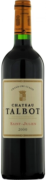 Вино Chateau Talbot, St-Julien AOC 4-me Grand Cru Classe, 2000